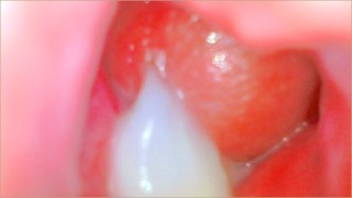 🏆 Best Camera Inside Pussy Porn – Huge Creampie In Blonde Model From Her Cervix’s POV😍🎥 – Couple